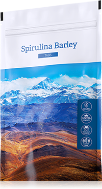 Spirulina barley tabs